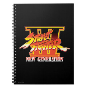 Carnet Logo de nouvelle génération de Street Fighter II