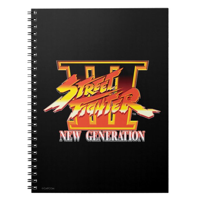 Carnet Logo de nouvelle génération de Street Fighter III (Devant)