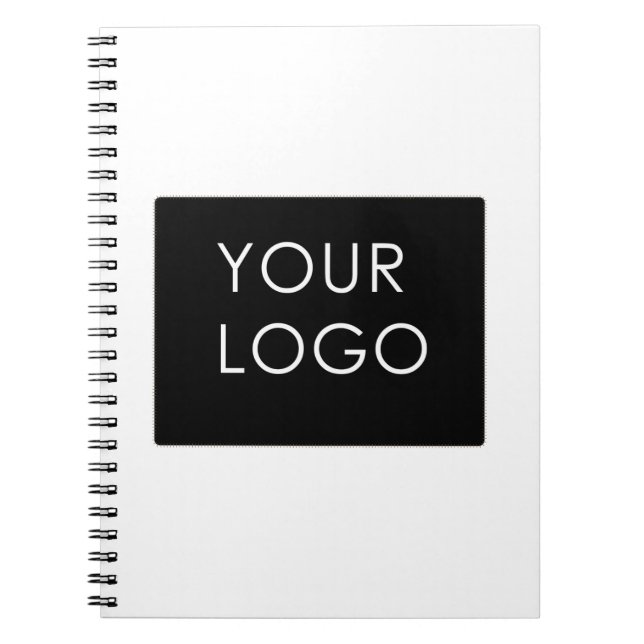 Carnet Logo d'entreprise minimaliste moderne uniquement (Devant)