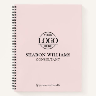 Carnet Logo d'entreprise moderne personnalisé professionn