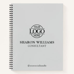 Carnet Logo d'entreprise moderne personnalisé professionn