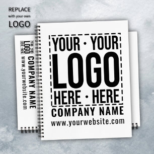 Carnet Logo d'entreprise personnalisé Entreprise Cool mod
