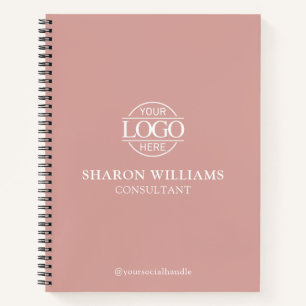 Carnet Logo d'entreprise personnalisé moderne et professi