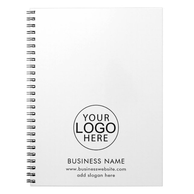 Carnet Logo d'entreprise Promotions personnalisées (Devant)
