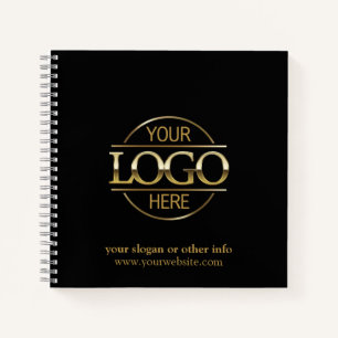 Carnet Logo d'entreprise simple et personnalisé promotion