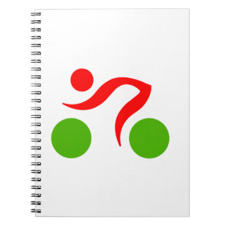 Carnet Logo du cool cycliste