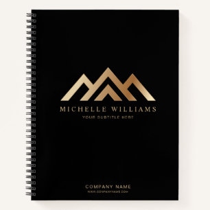 Carnet Logo du locateur immobilier moderne Notebo