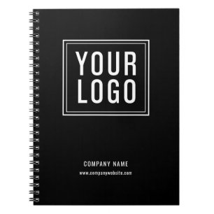 Carnet Logo Entreprise Noir Promotion