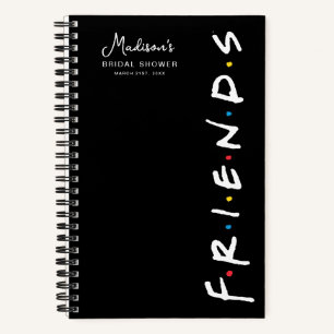 Carnet Logo FRIENDS™   Cadeau invité pour EVJF / enterrem