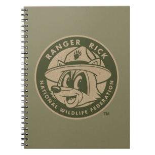 Carnet Logo kaki de Rick de garde forestière de Rick   de