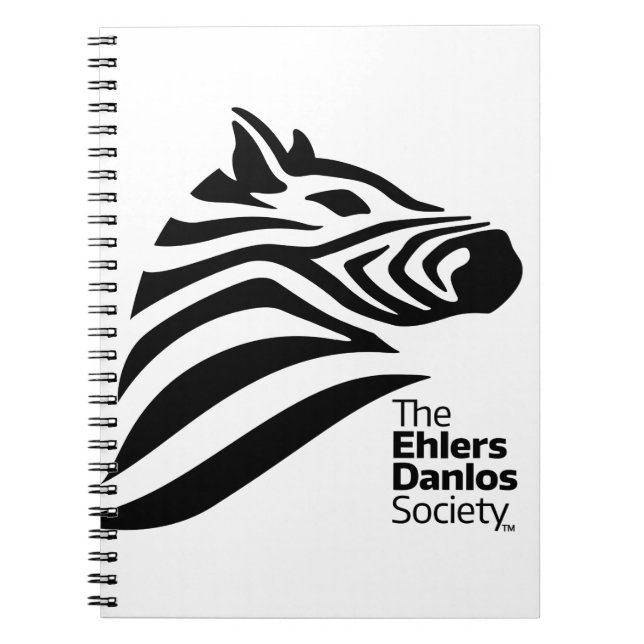 Carnet Logo officiel de société d'Ehlers-Danlos (Devant)