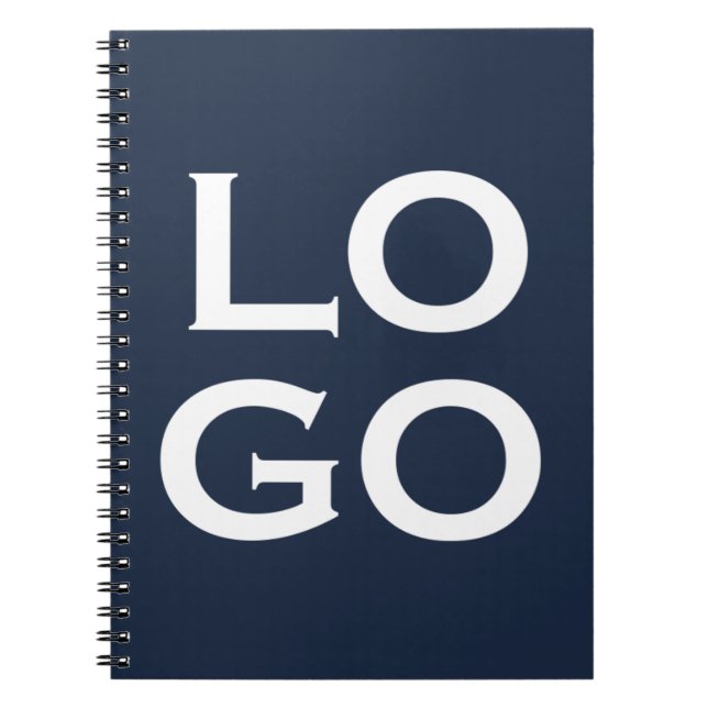 Carnet Logo personnalisé de l'entreprise ou de l'entrepri (Devant)