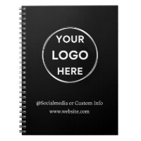 Logo Personnalisé Noir Personnel d'affaires minima