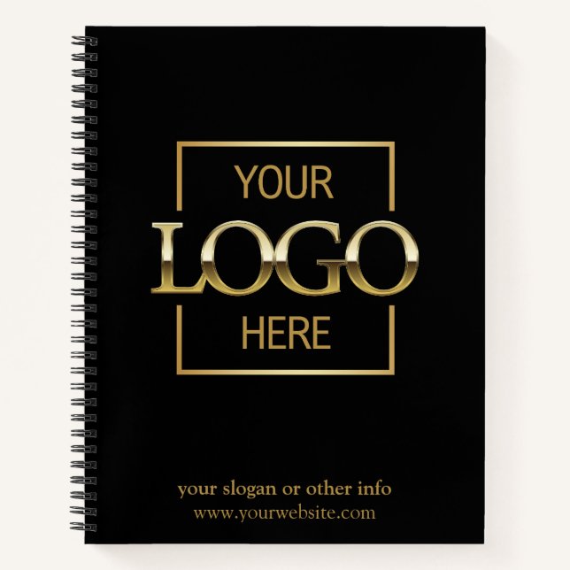 Carnet Logo promotionnel pour petites entreprises (Devant)