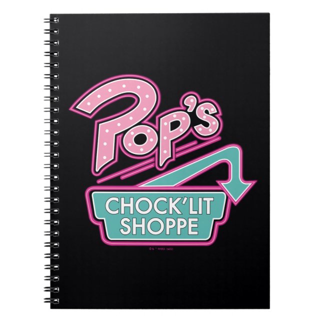 Carnet Logo rose du magasin Chock'Lit de Pop (Devant)