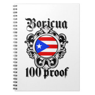 Carnet Logo Vintage de Porto Rico Boricua Taino