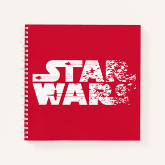 Carnet Logo White Star Wars