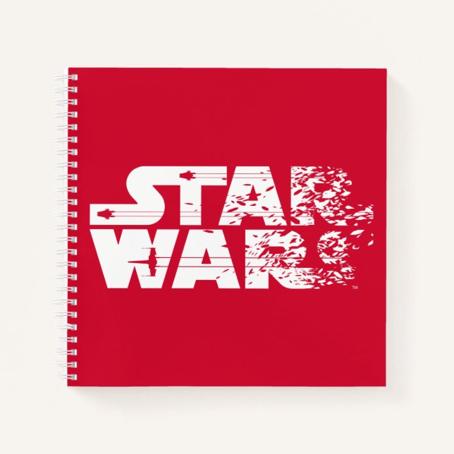 Carnet Logo White Star Wars (Devant)