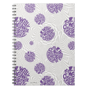 Carnet Logo Willy Wonka Psychedelic Graphisme
