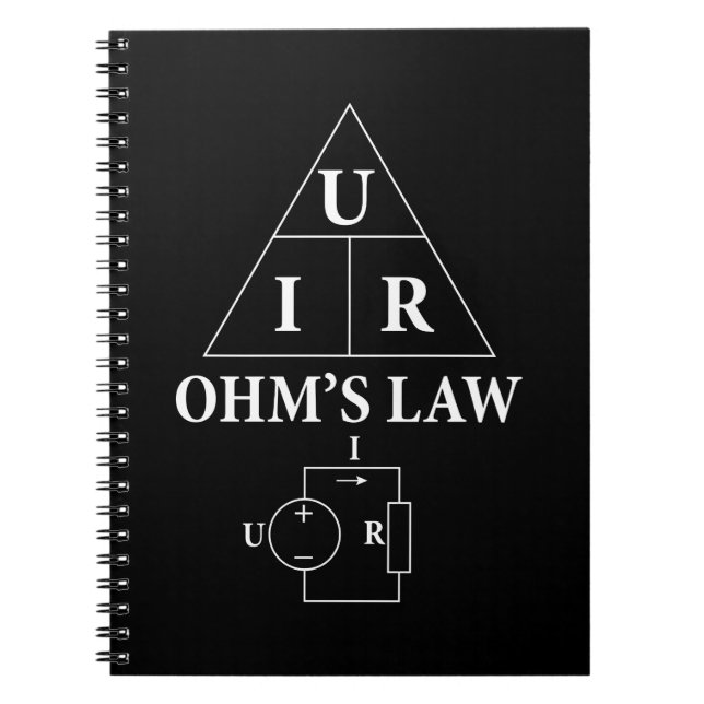 Carnet loi d'Ohm (Devant)