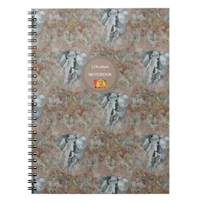 Carnet LoLefant Notebook, Carita K design (Devant)