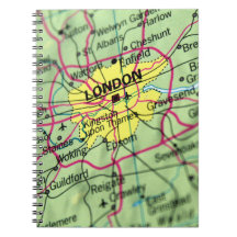 Londres, England Street Map