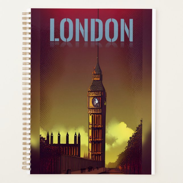 Carnet Londres Royaume-Uni (Devant)