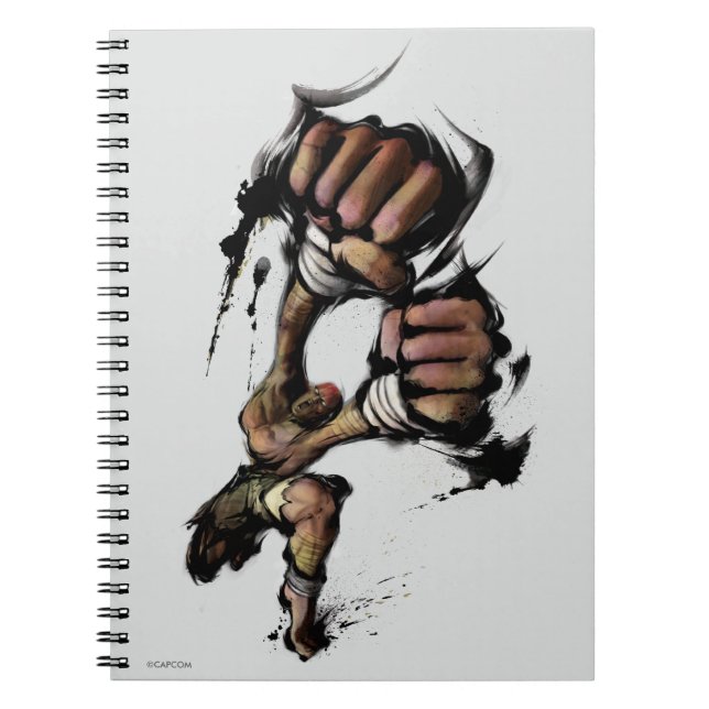 Carnet Long poinçon de Dhalsim (Devant)