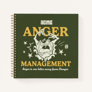 Carnet LOONEY TUNES™ Gestion de la colère de  TAZ™ ACME