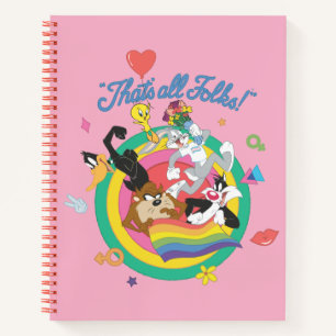 Carnet LOONEY TUNES™ - That's All Folks ! Pride Bullseye