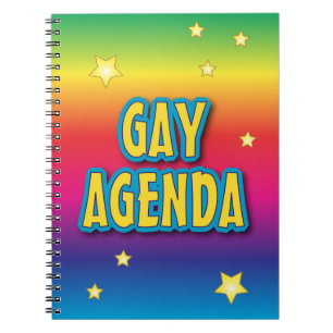 Carnet L'ordre du jour gai