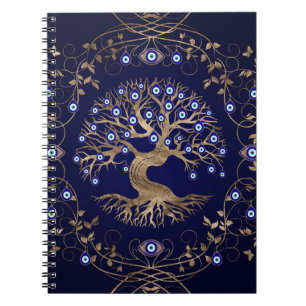 Carnet L'ornement des yeux de l'arbre de vie