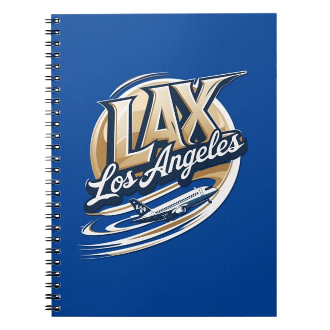 Carnet Los Angeles LAX Airport Code Notebook (Devant)