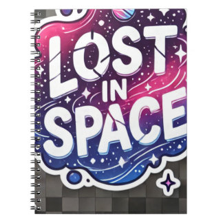 Carnet Lost in Space - Vibrant Galaxy Sticker