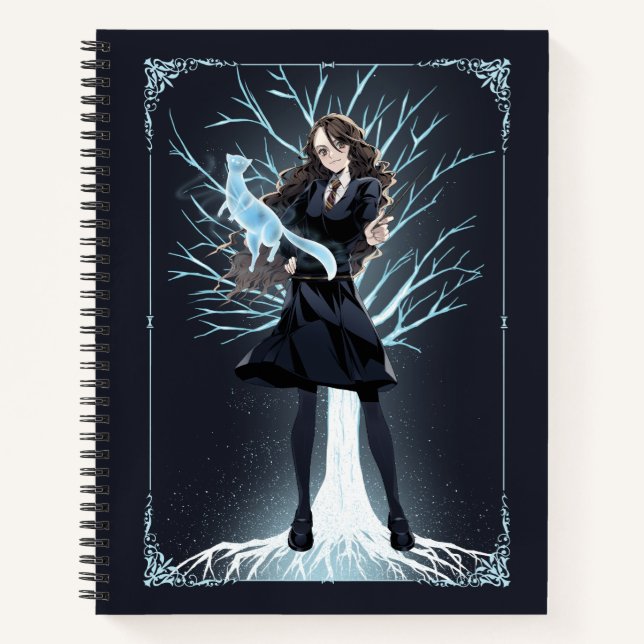 Carnet L'Otter Patronus d'Anime Hermione Granger (Devant)