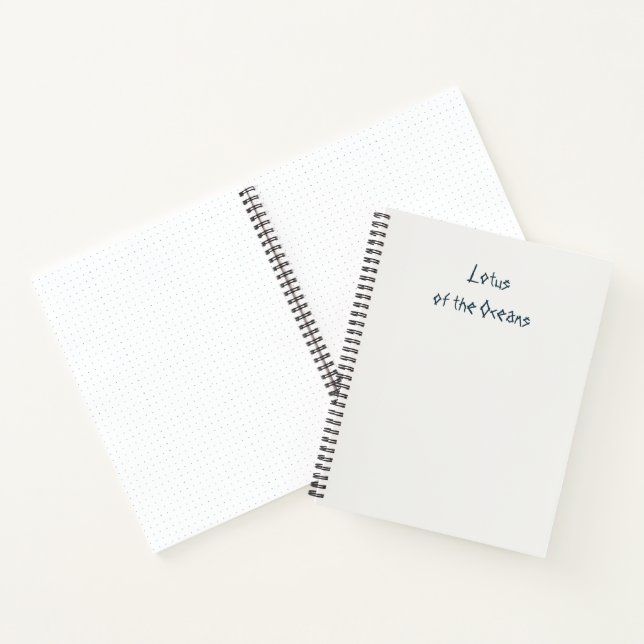 Carnet Lotus des Océans (Intérieur)