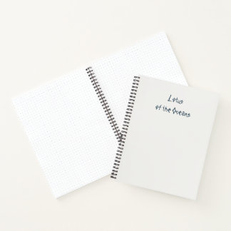 Carnet Lotus of the Oceans Notebook