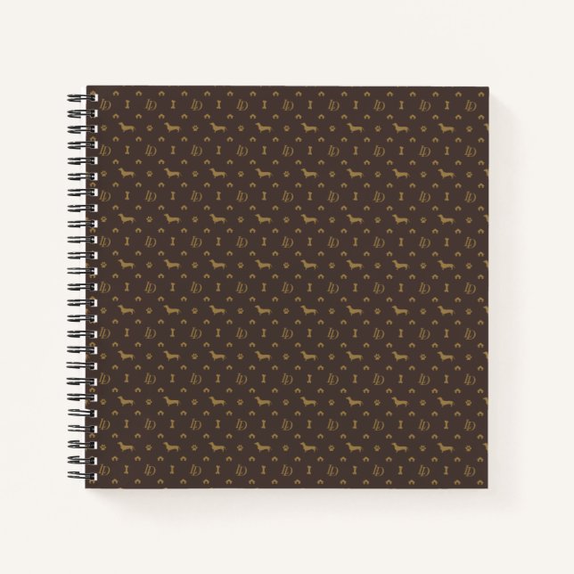 Carnet Louis Dachshund Chien De Luxe Attire (Devant)