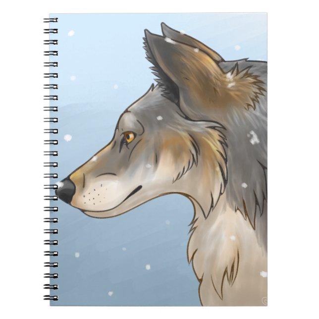 Carnet Loup du Nord-Ouest (Devant)