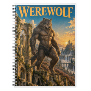Carnet Loup-garou, Monstre de Fantastique Gothique