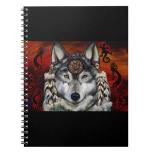 Carnet Loup Gris
