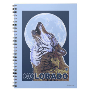 Carnet Loup gris HowlingColorado