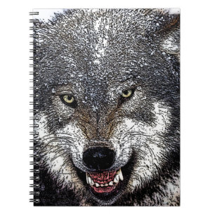 Carnet Loup sauvage