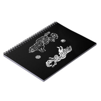 CARNET LOUPS DU LOKI ODIN FENRIR