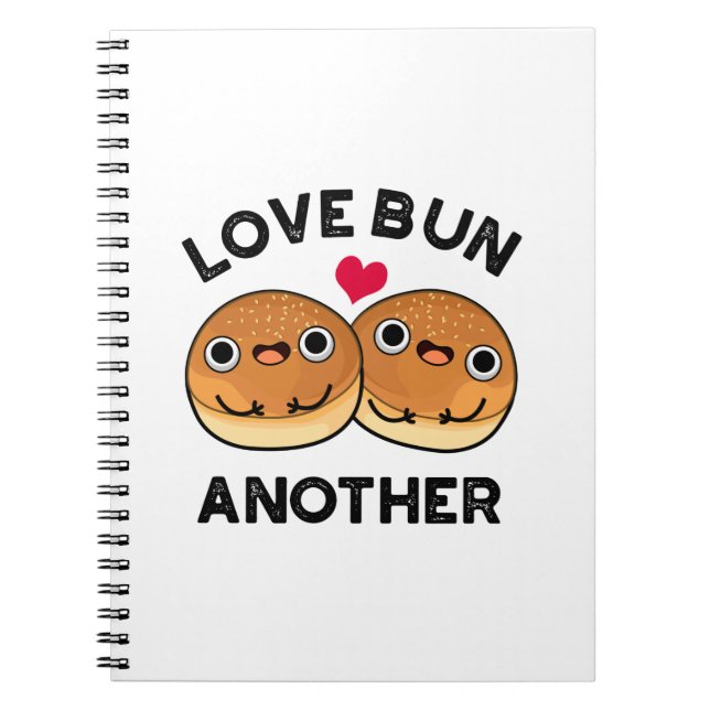 Carnet Love Bun autre jeu de nourriture amusant (Devant)