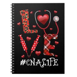 Carnet Love CNA Life Heart Nurt Lover Saint Valentin