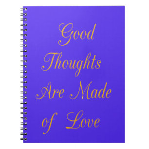 Carnet Love Create Your Own Good Thoughts