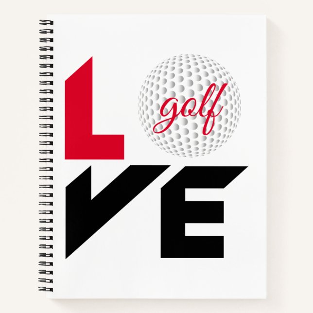 Carnet Love golf (Devant)