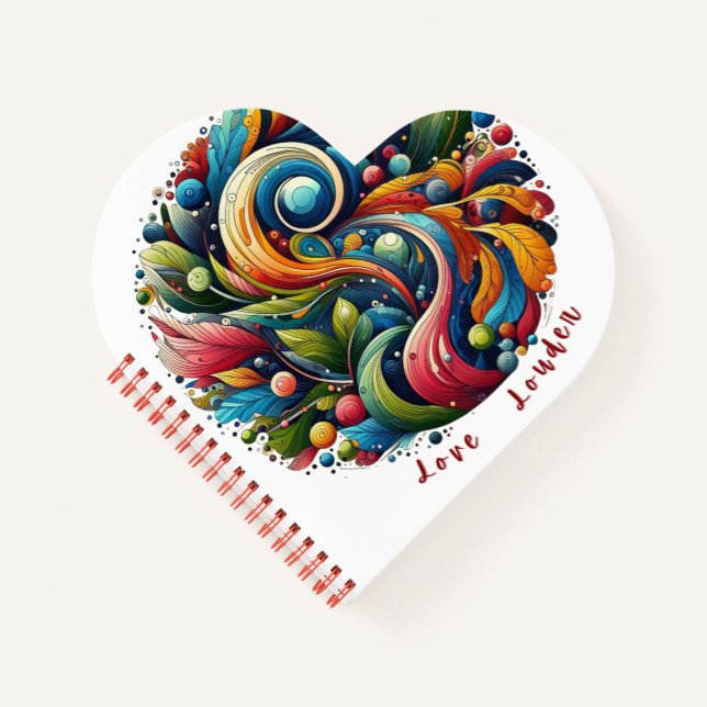 Carnet Love Louder (Devant)