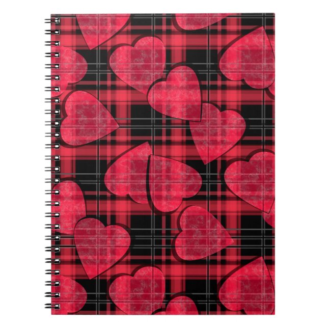 Carnet Love plaid (Devant)